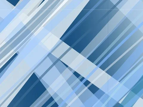 Geometric plaid abstract background in light blue and navy, featuring layer.. Stock Illustration