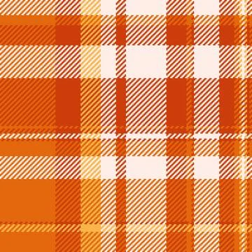 Geometric plaid pattern in warm autumn colors. Traditional tartan texture, .. 스톡 일러스트