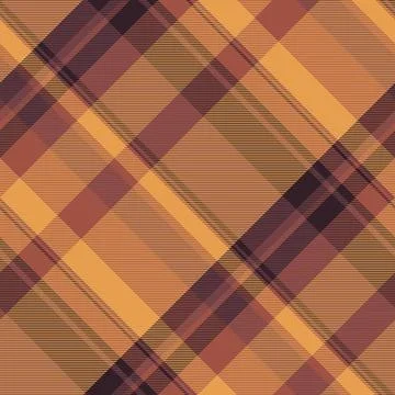 Geometric plaid pattern in warm, earthy tones. Perfect for backgrounds, texti Illustrazione stock