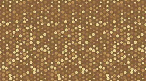 Geometric polka dot pattern with colorful spots, perfect for seamless wallp.. Illustrazione stock