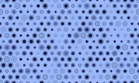 Geometric polka dot pattern with round spots, perfect for abstract backgrou.. Stock Illustration