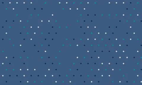 Geometric polka dot pattern with round spots, perfect for abstract backgrou.. Stock Illustration