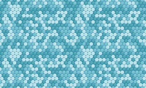 Geometric polka dot pattern with round spots, perfect for abstract backgrou.. Stock Illustration