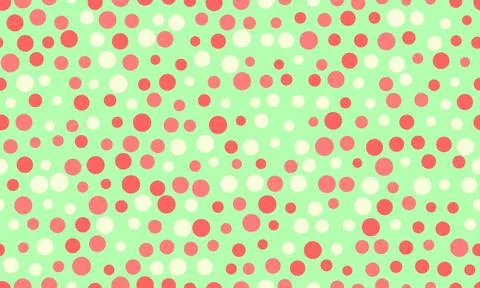 Geometric polka dot pattern with round spots, perfect for abstract backgrou.. Stock Illustration