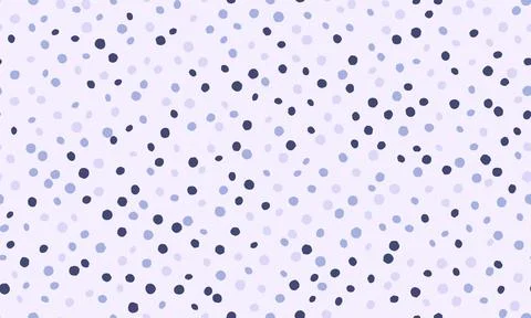Geometric polka dot pattern with round spots, perfect for abstract backgrou.. Stock Illustration