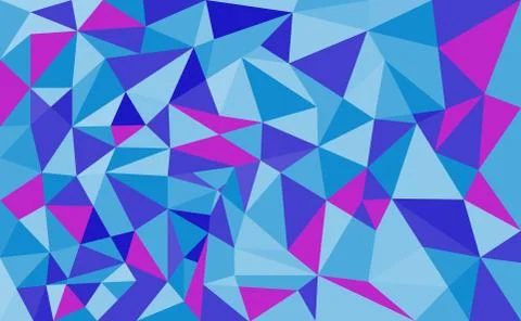 Geometric Polygon Background . Retro triangle background. Stock Illustration