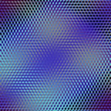 Geometric polygonal pattern of a cubes in low poly style. Stock Illustration