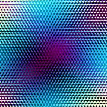 Geometric polygonal pattern of a cubes in low poly style. Stock Illustration