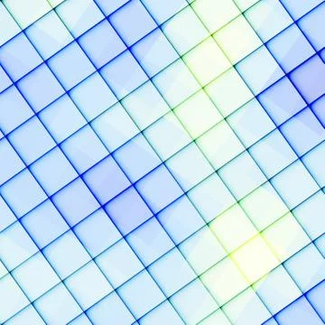 Geometric polygonal pattern of a cubes in low poly style. Stock Illustration