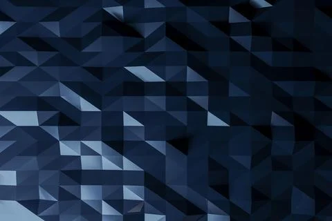 Geometric polygonal texture with sharp triangles Stock Illustration