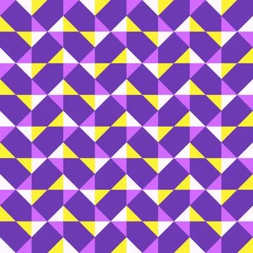 Geometric precision aesthetic, color block tessellation modern seamless vecto 스톡 일러스트