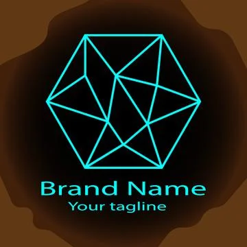 Geometric Precision logo Stock Illustration