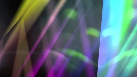 Geometric Prism Glass Background Featuring Holographic Light Refraction Stock-Footage 340918165