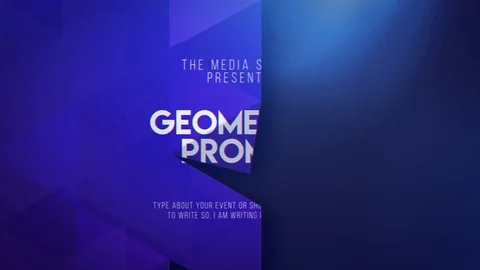 Geometric Promo Stock After Effects