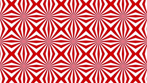 Geometric psychedelic pattern, striped background with zig zag and rhombus Video stock 151863087