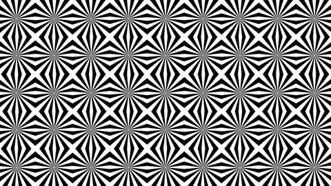 Geometric psychedelic pattern, striped background with zig zag and rhombus Stock Footage 154697332