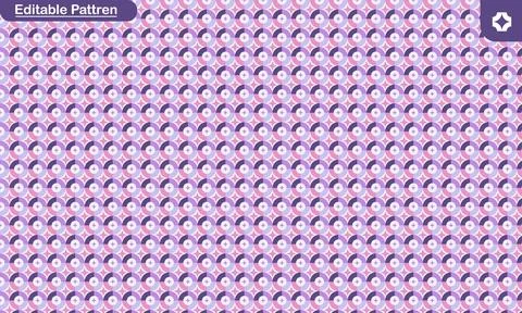 Geometric purple circular pattern background 스톡 일러스트