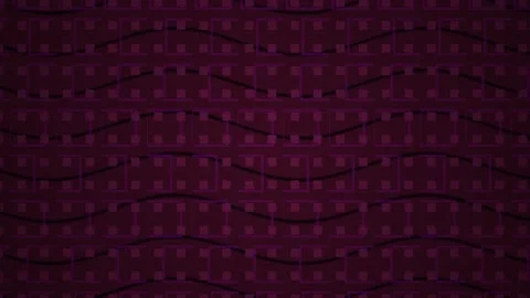 Geometric Purple Pattern with Moving Waves for Abstract Video Backgrounds Stock Footage 343699345