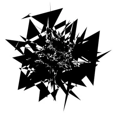 Geometric radial element. Abstract concentric, radial geometric motif Ilustração Stock