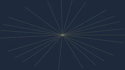 Geometric radial lines pattern design Stock Illustration