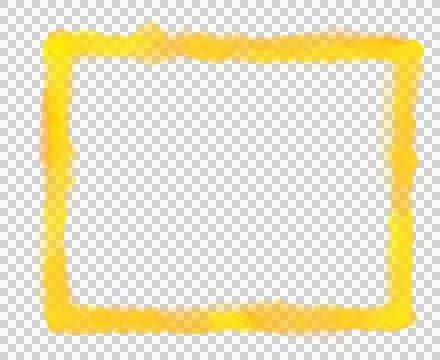 Geometric rectangle shape hand drawin in watercolor brush line decorative abs 스톡 일러스트