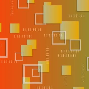 Geometric rectangles shape background. Stock Illustration