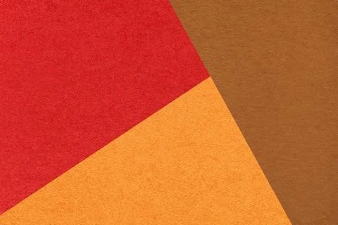 Geometric red, brown and orange texture paper background for presentation, .. Stock Illustration
