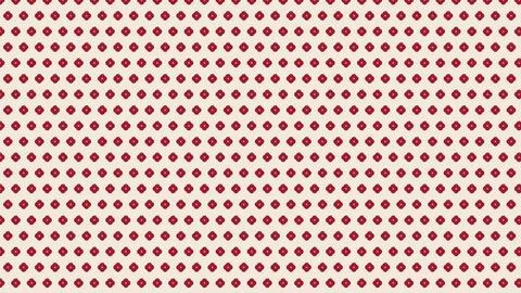 Geometric red diamond pattern on white background seamless texture Stock Illustration