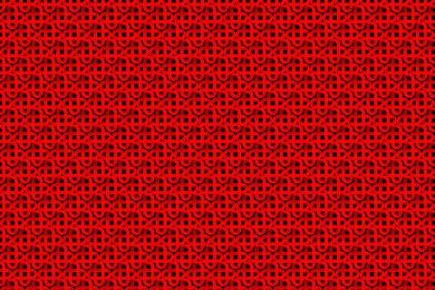 Geometric Red Interlocking Shapes Background Modern Abstract Pattern Design イラスト素材
