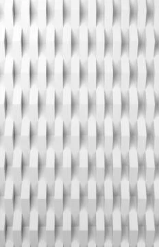 Geometric relief pattern, corners over wall Stock Illustration