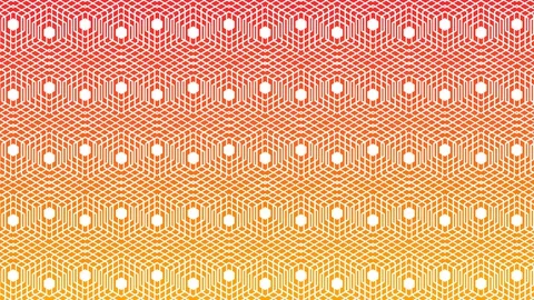 Geometric Repeat Polygon Pattern Animation Background Stock Footage 129117729