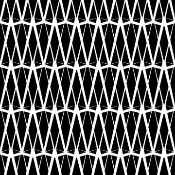Geometric repeatable pattern. Abstract monochrome background. Vector Stock Illustration
