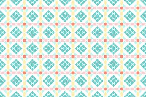 Geometric repeating background for web or printing. Stock Illustration