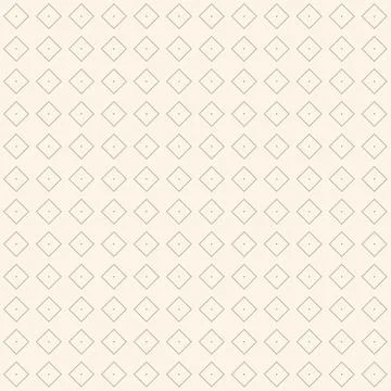 Geometric repeating pattern of interconnected diamond shapes with intricate.. Stock Illustration