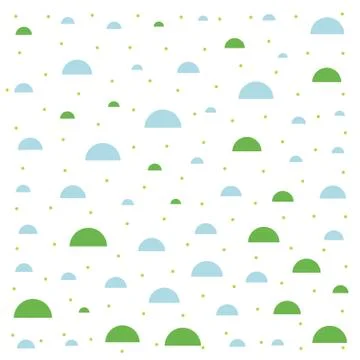 Geometric repeating pattern tile Stock Illustration