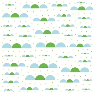 Geometric repeating pattern tile Stock Illustration
