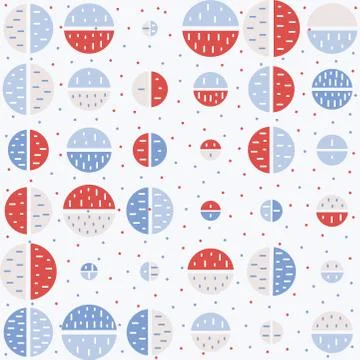 Geometric repeating pattern tile Stock Illustration