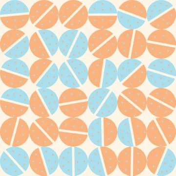 Geometric repeating pattern tile Stock Illustration