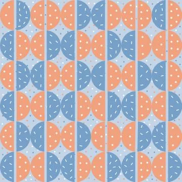 Geometric repeating pattern tile Stock Illustration