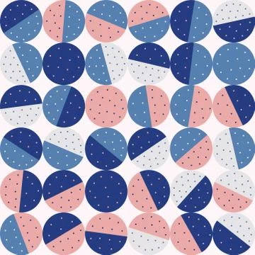 Geometric repeating pattern tile Stock Illustration