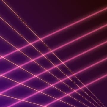 Geometric retro 80s laser rays illustration Stock Illustration