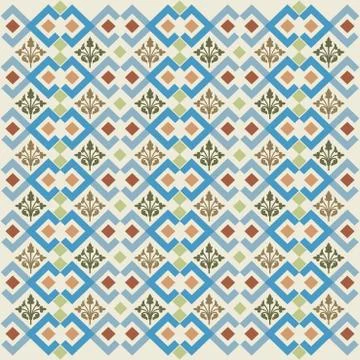 Geometric retro background Stock Illustration