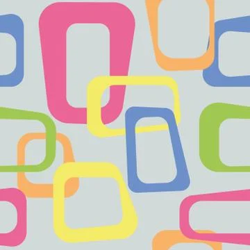 Geometric retro pattern Stock Illustration