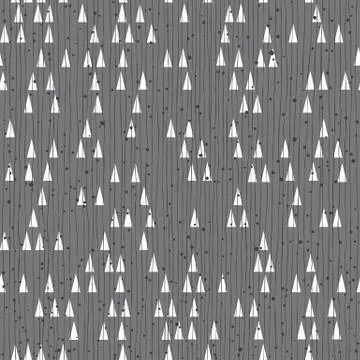 Geometric retro seamless pattern. イラスト素材