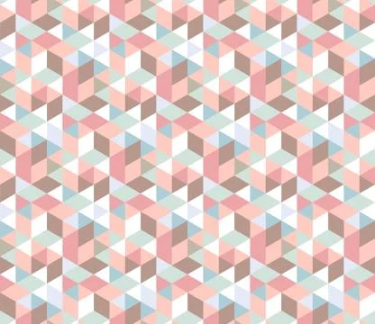 Geometric rhombus color pattern Illustrazione stock
