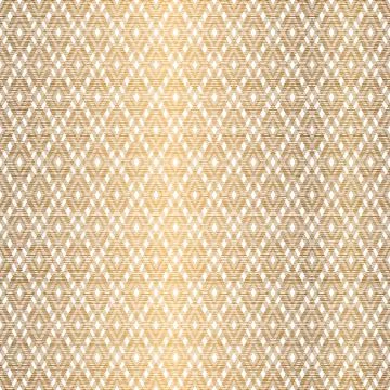 Geometric Rhombus Shape Seamless Pattern Background with Stripes in Gold and  Stock Illustration