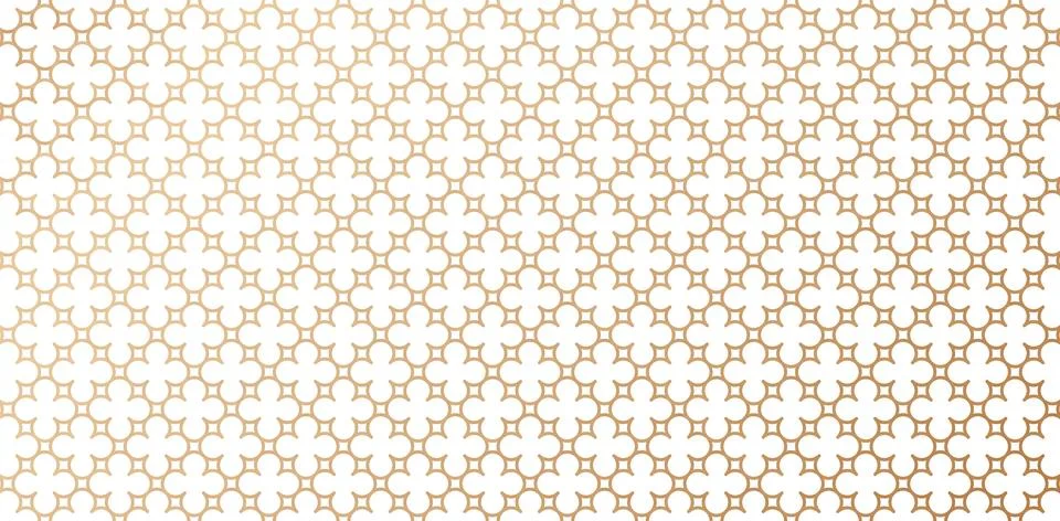 Geometric round pattern Stock Illustration