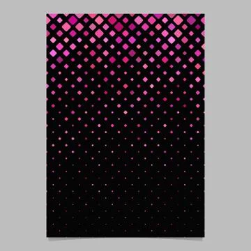 Geometric rounded square pattern poster template background 스톡 일러스트