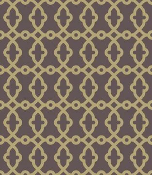 Geometric Seamless  Abstract Pattern Stock Illustration