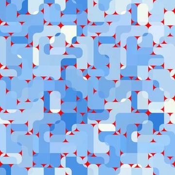 Geometric seamless abstract pattern low poly style. Stock Illustration